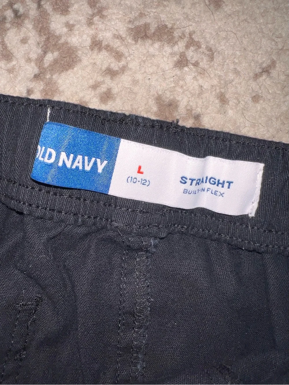 Old Navy & Kohls Boy’s Jeans - Black and Denim- 10/12